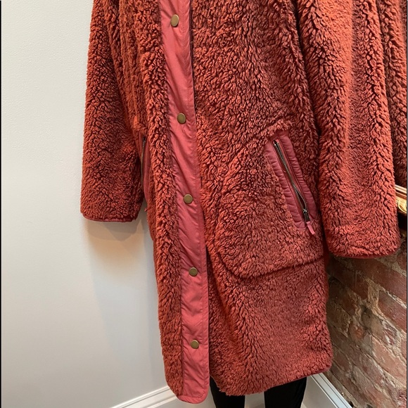 ANTHROPOLOGIE| reversible coat | m - Picture 5 of 16